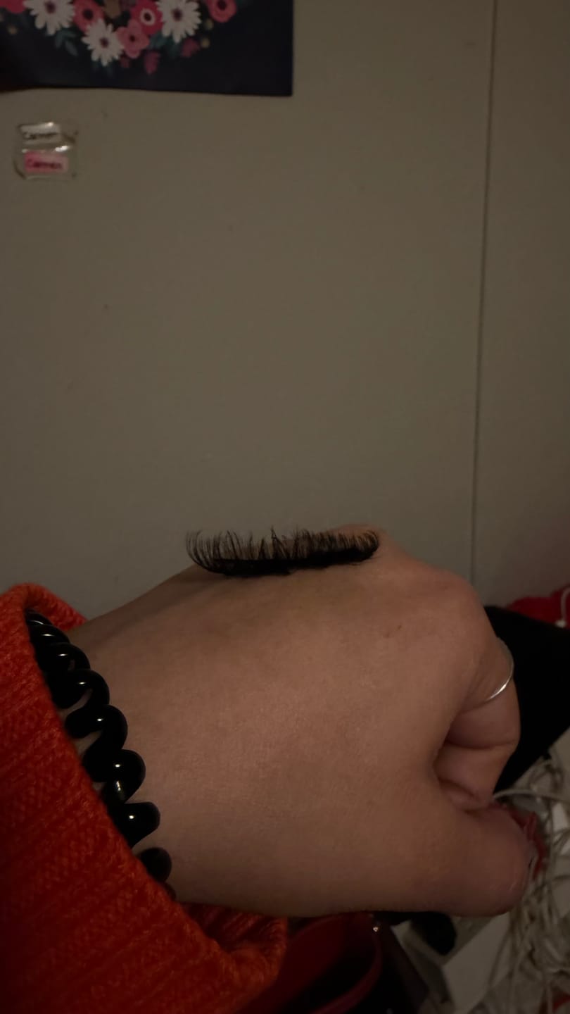 Customer photo review of Classic Lash Extensions 0.10mm