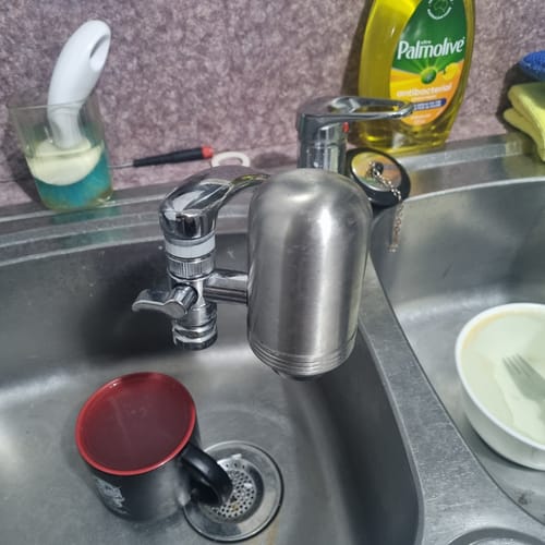 Customer photo review of 🇦🇺 BlissfulHome EcoPure™ Stainless Steel Water Filter Replacements