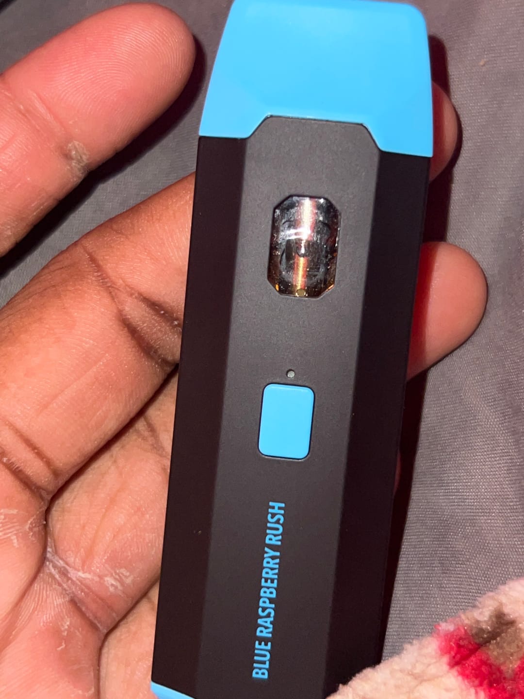 Customer photo review of 3 Gram HHC + THC-P Vape Pen | Blue Raspberry Rush - Sativa