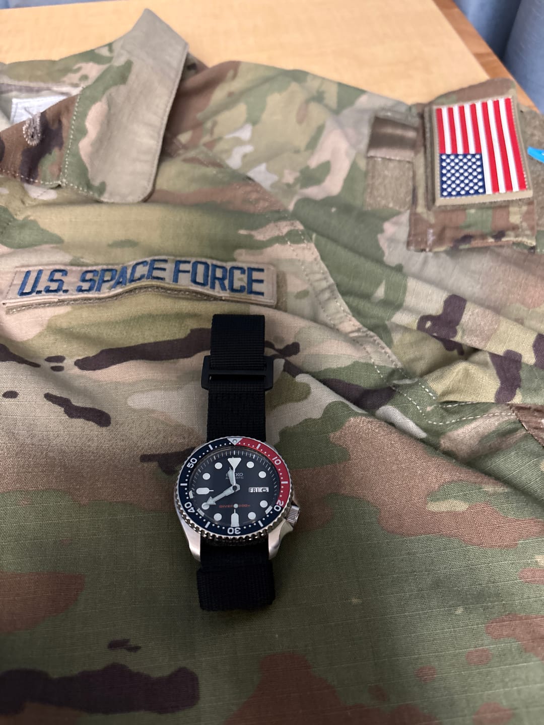 Customer photo review of PVD Glomar Explorer - Hook & Loop Strap - Black