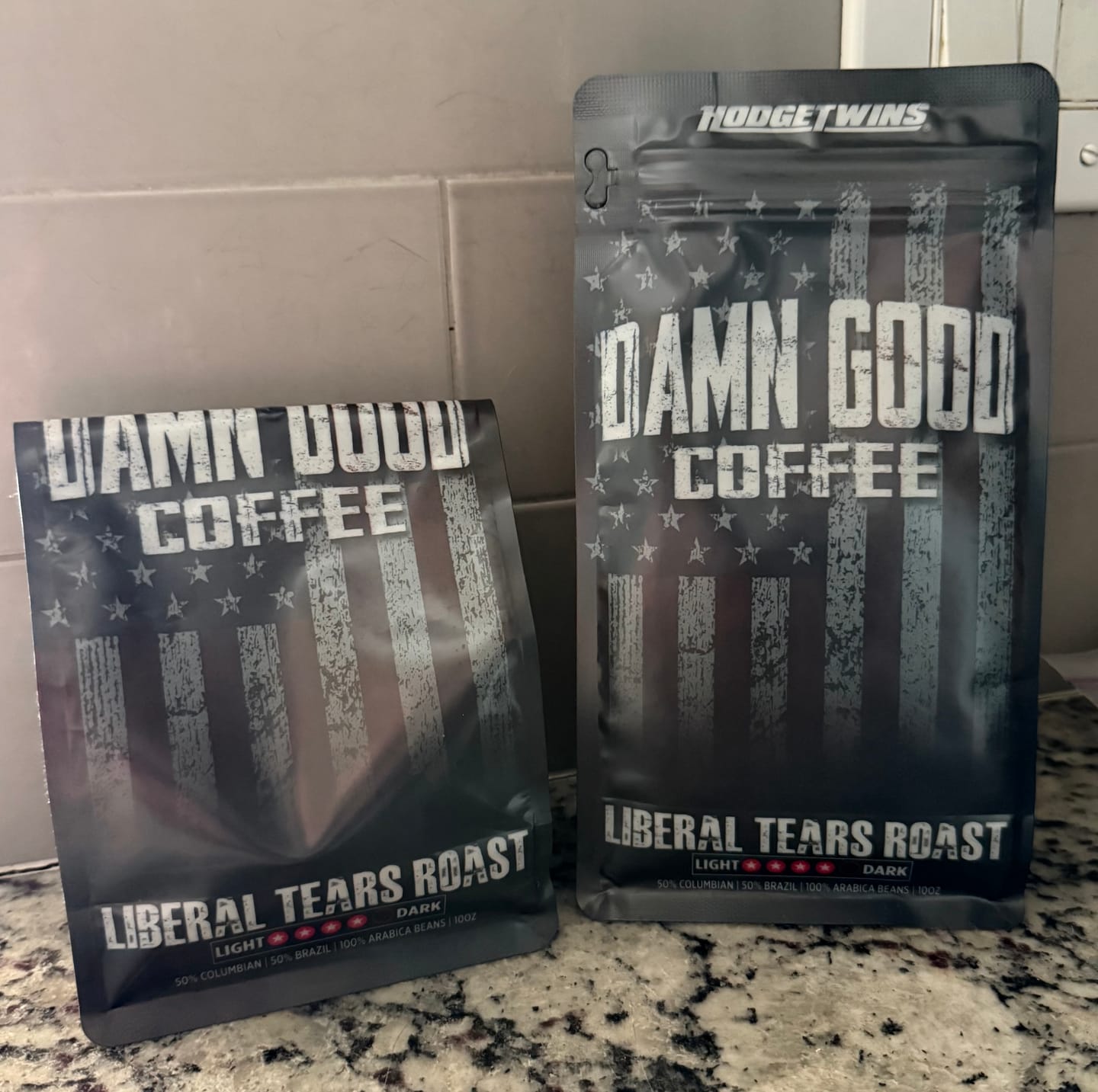 Customer photo review of Damn Good™ Coffee - Liberal Tears Roast