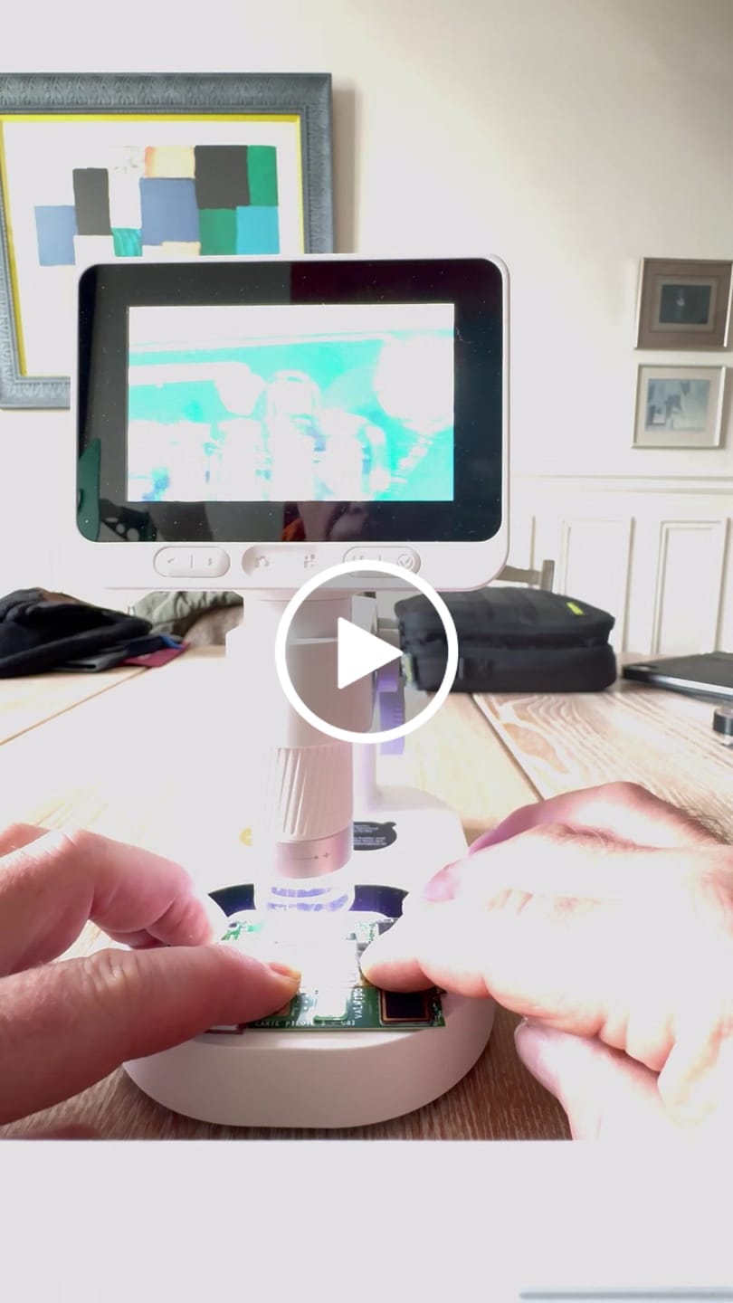 Customer video review of Darwin M2 – Professional-Grade Digital Microscope with 1600X Zoom
