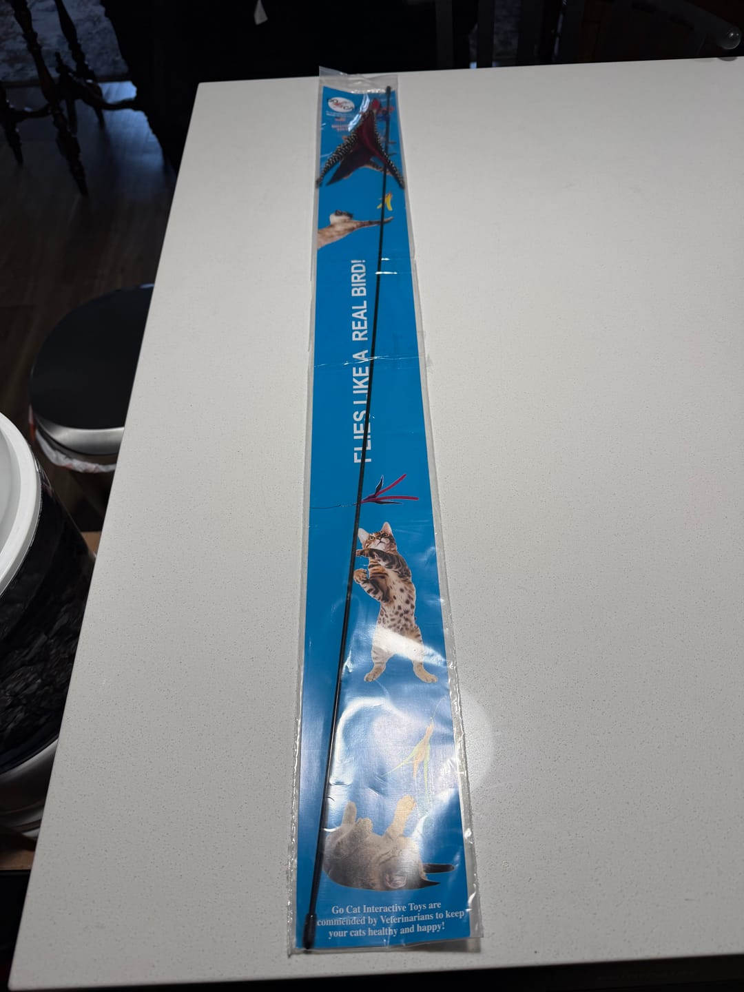 Customer photo review of Go Cat - Da Bird w/ Rod