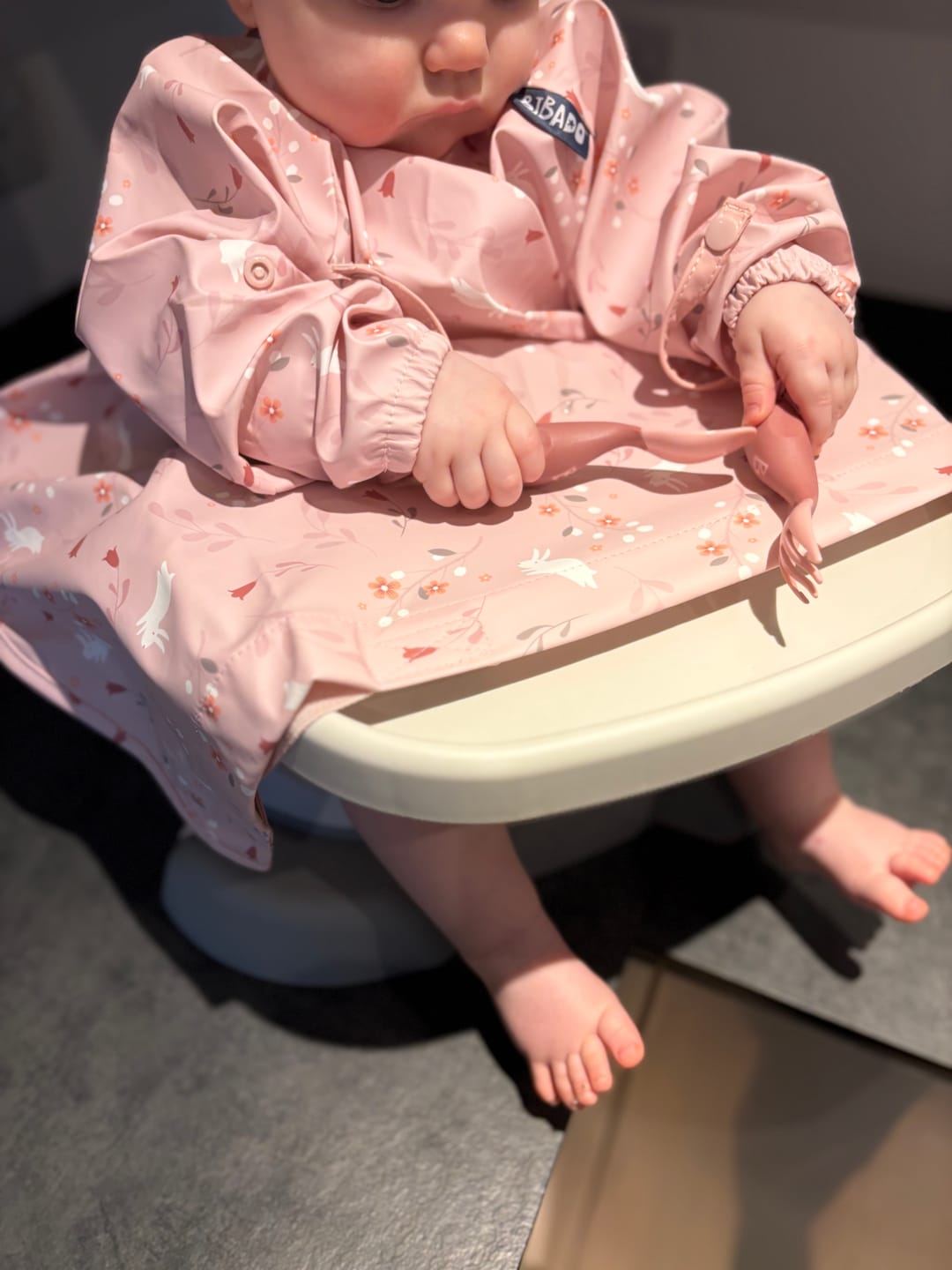 Customer photo review of NEW Attachable Weaning Cutlery