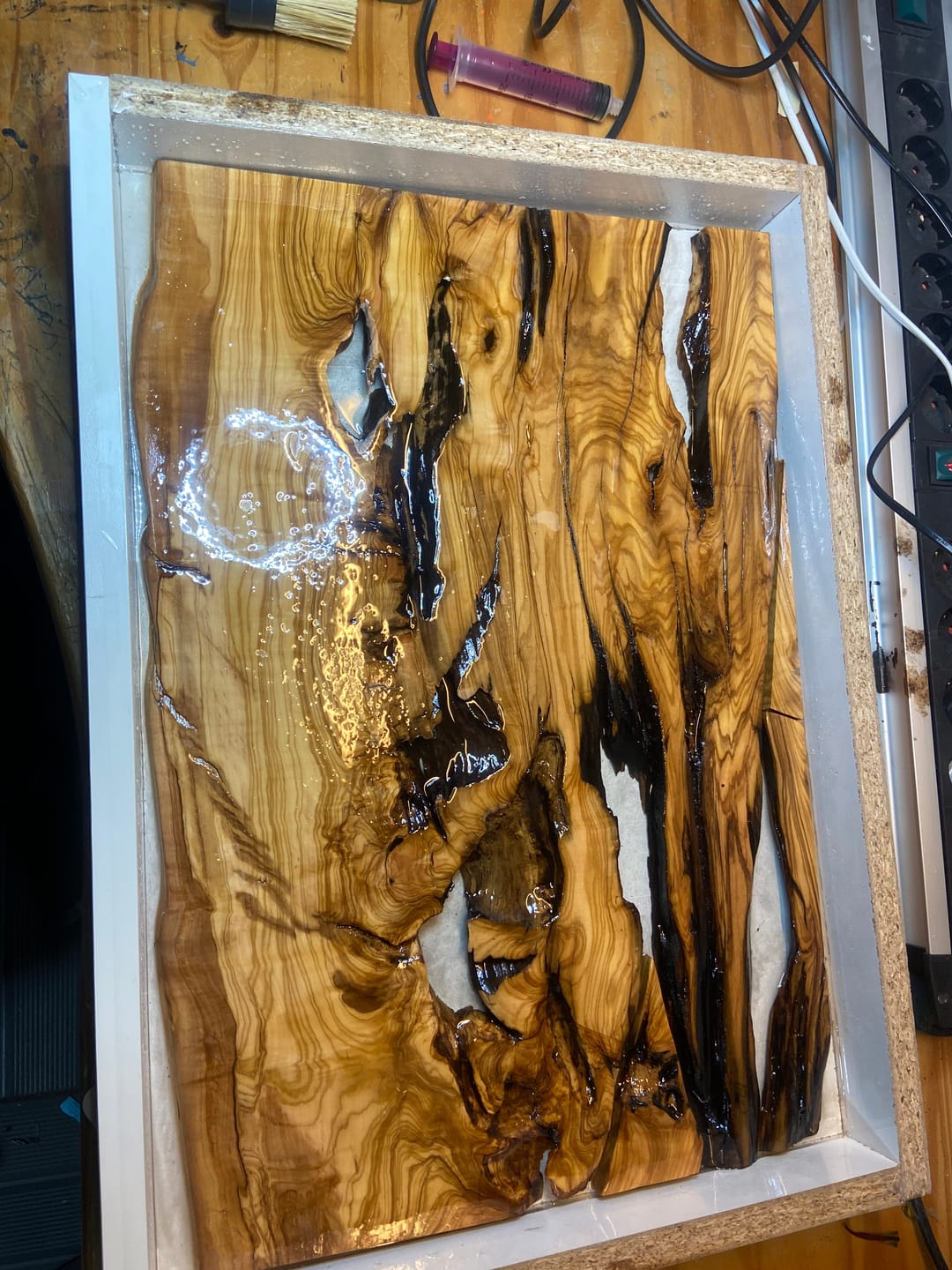 Customer photo review of 10 kg Set Epoxidharz inkl. Härter E45