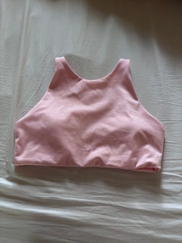 Customer photo review of ESSENCE High Neck Racerback Sports Bra