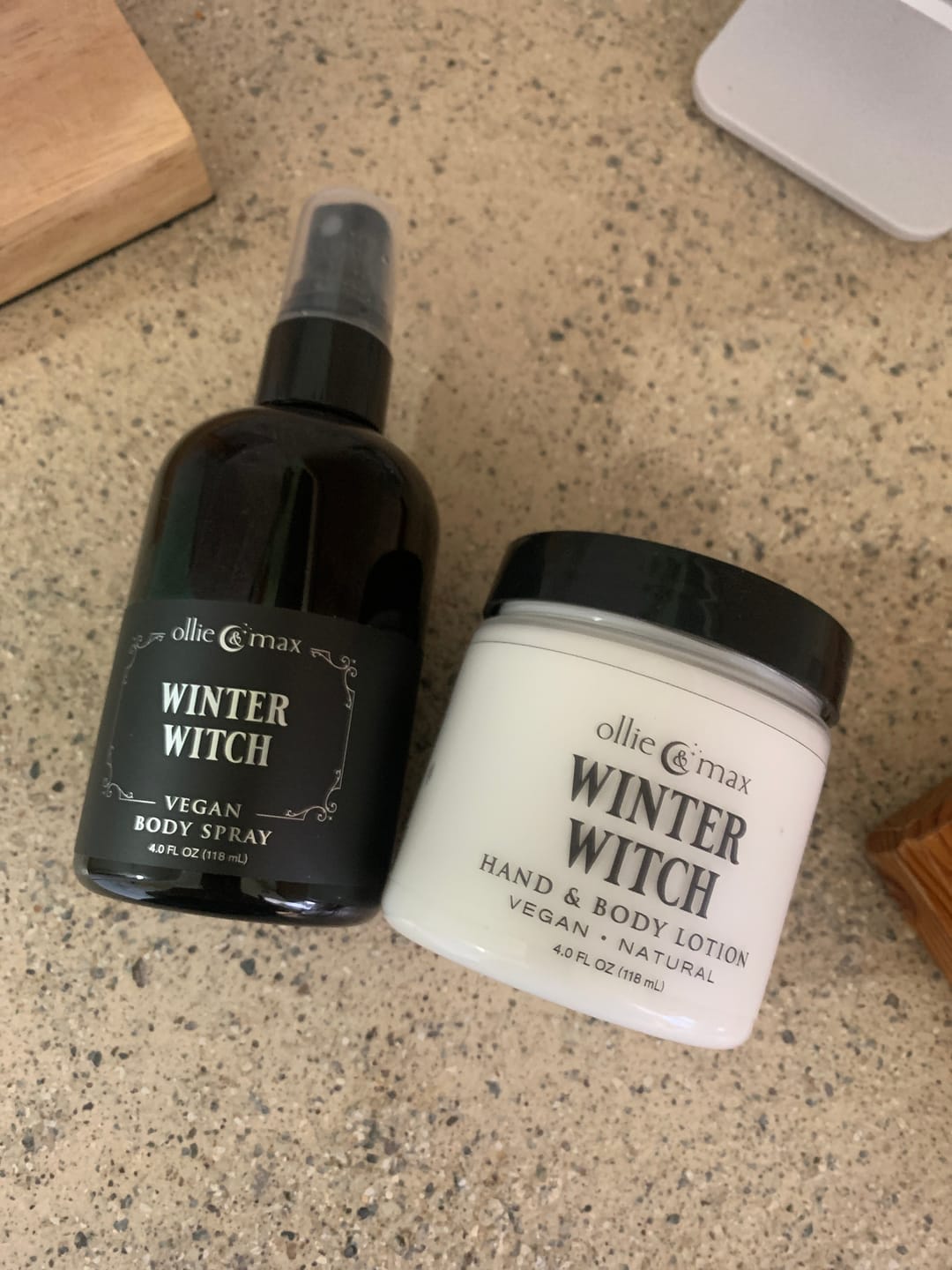 Customer photo review of Winter Witch Body Spray
