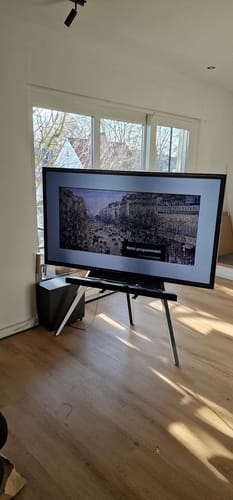 Customer photo review of Picasso FT78 TV Stand
