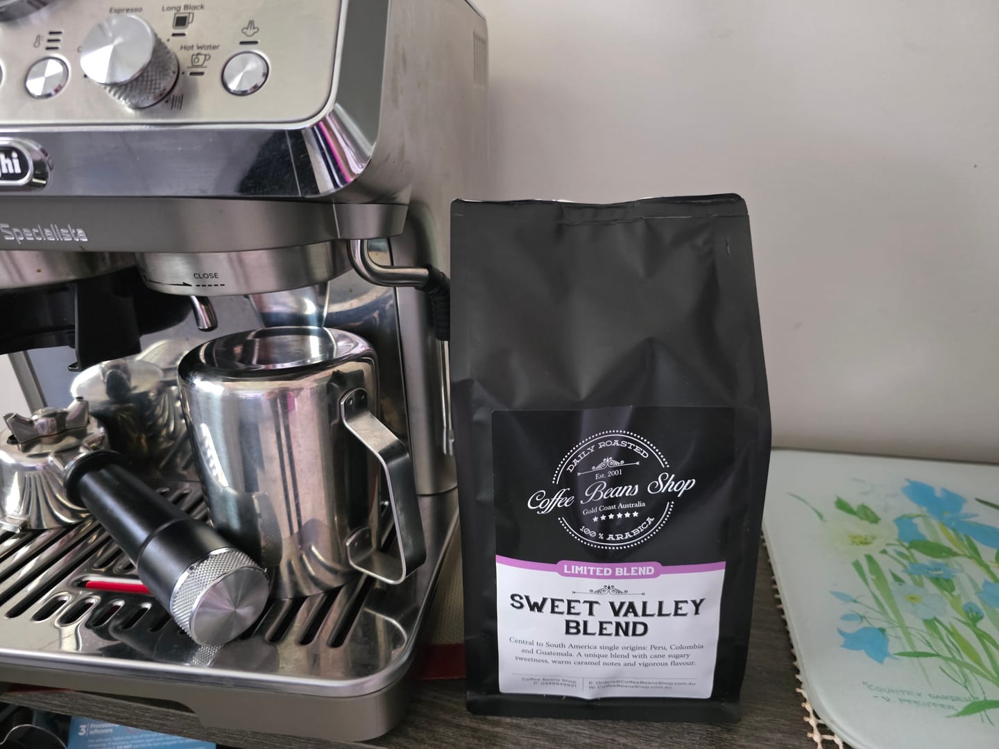 Customer photo review of Sweet Valley Blend Coffee Beans