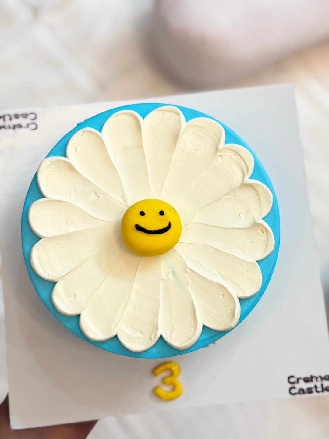 Customer photo review of Sunflower Duckling Garden Cake