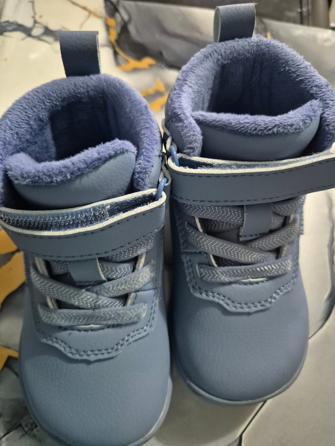 Customer photo review of Kid's Spruce - Winter Barefoot Shoes