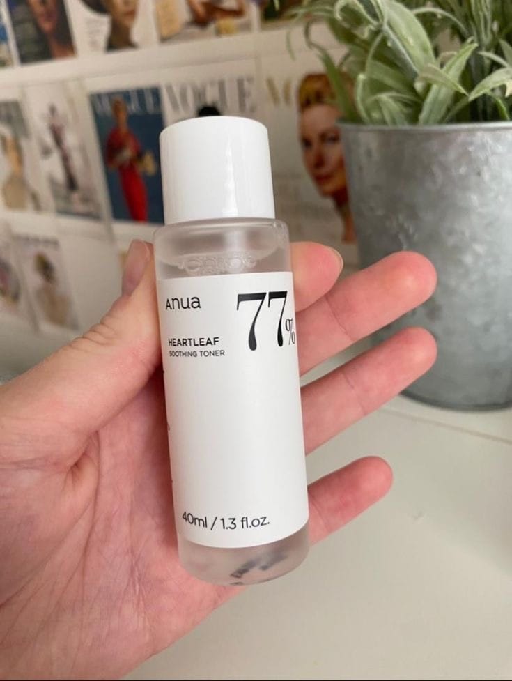 Customer photo review of Nomierinošs toniks Anua Heartleaf 77% Soothing Toner
