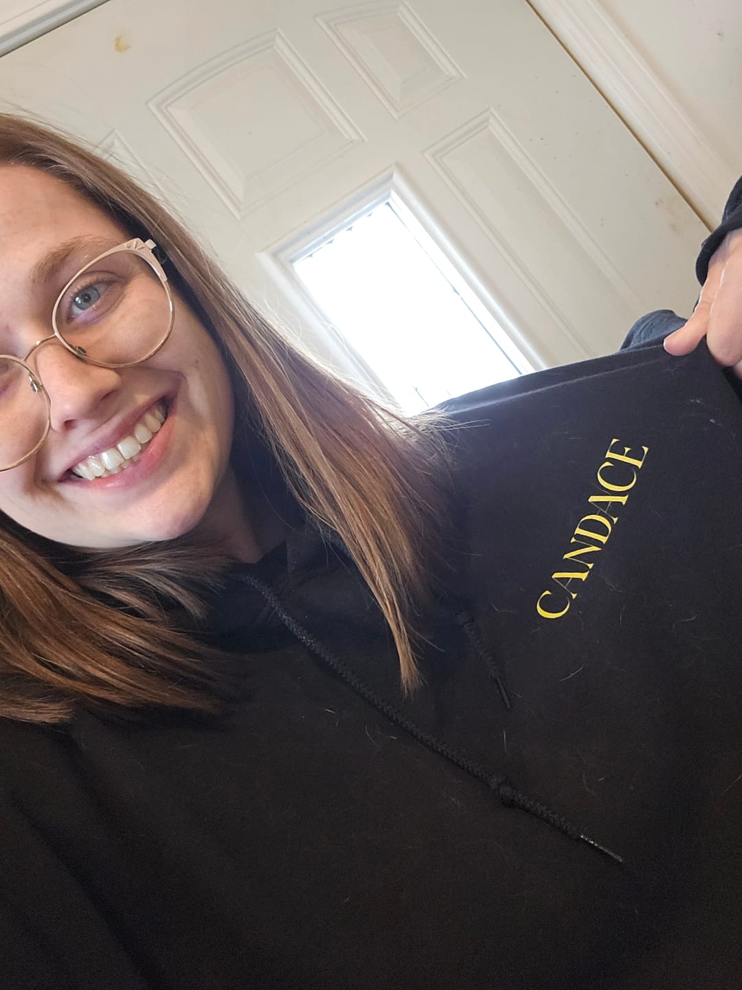 Customer photo review of The World Is Ghetto Hoodie