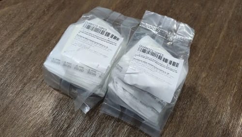 Customer photo review of Bolsas de filtro de café desechables, paquete de papel de café por goteo, portátil, colgante, accesorios de café expreso, herramienta de té, 50/100 Uds.