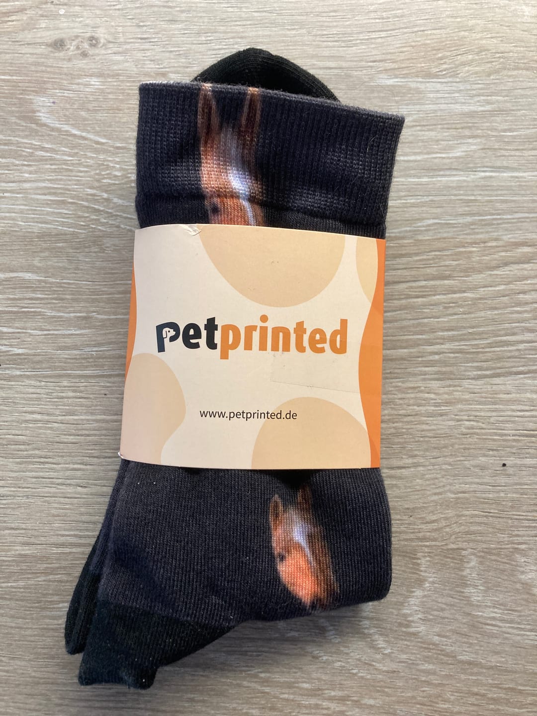 Customer photo review of Dein Foto - Individuelle Socken