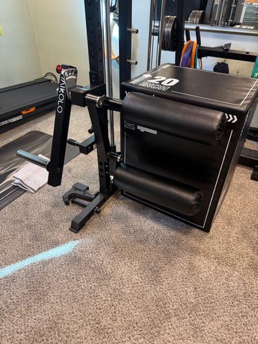 Customer photo review of Rack Mounted Leg Extension and Curl Attachment - 2"×2"