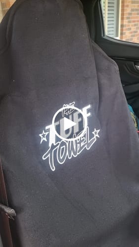 Customer video review of Waterproof Car Towel Seat Cover