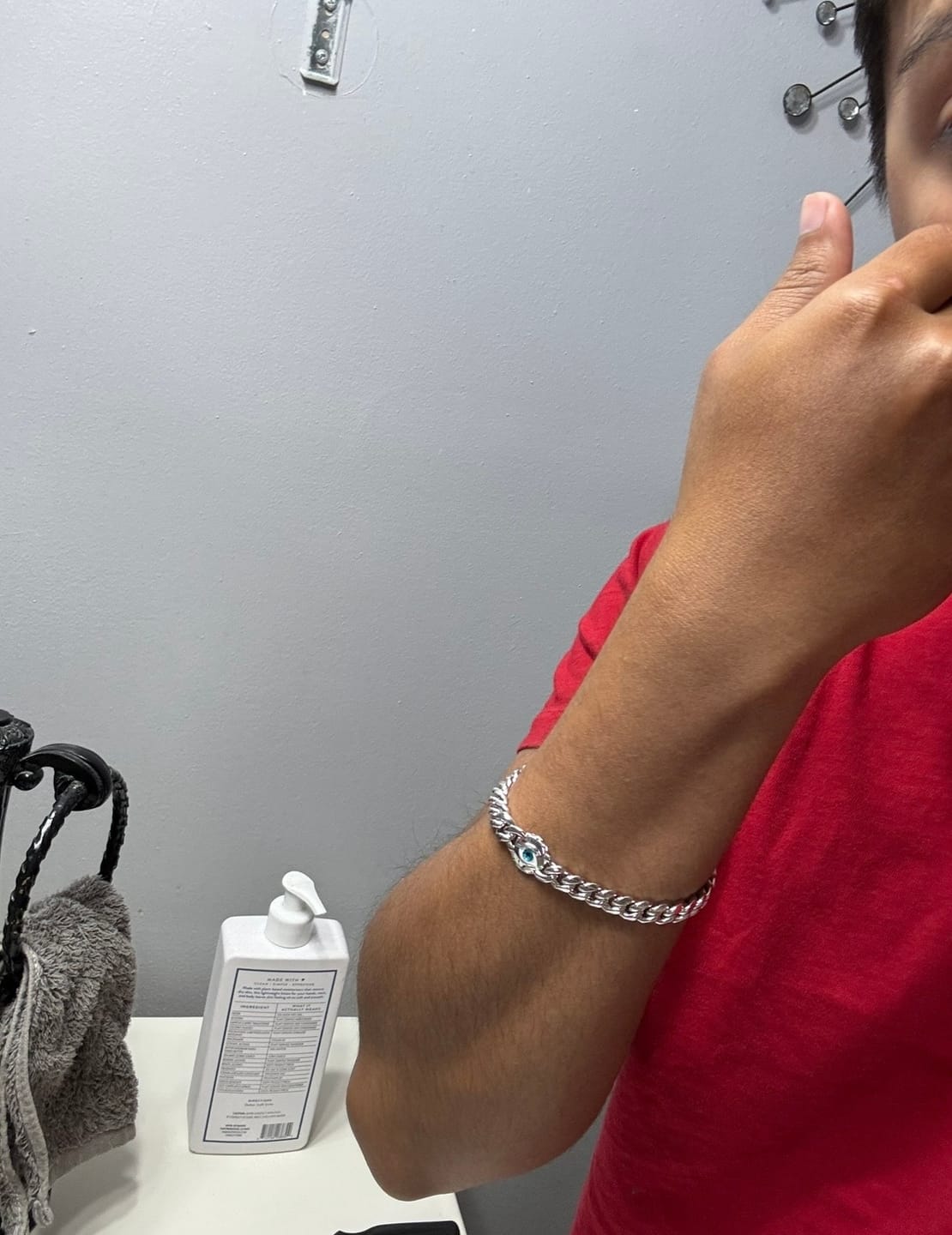 Customer photo review of EVIL EYE BRACELET