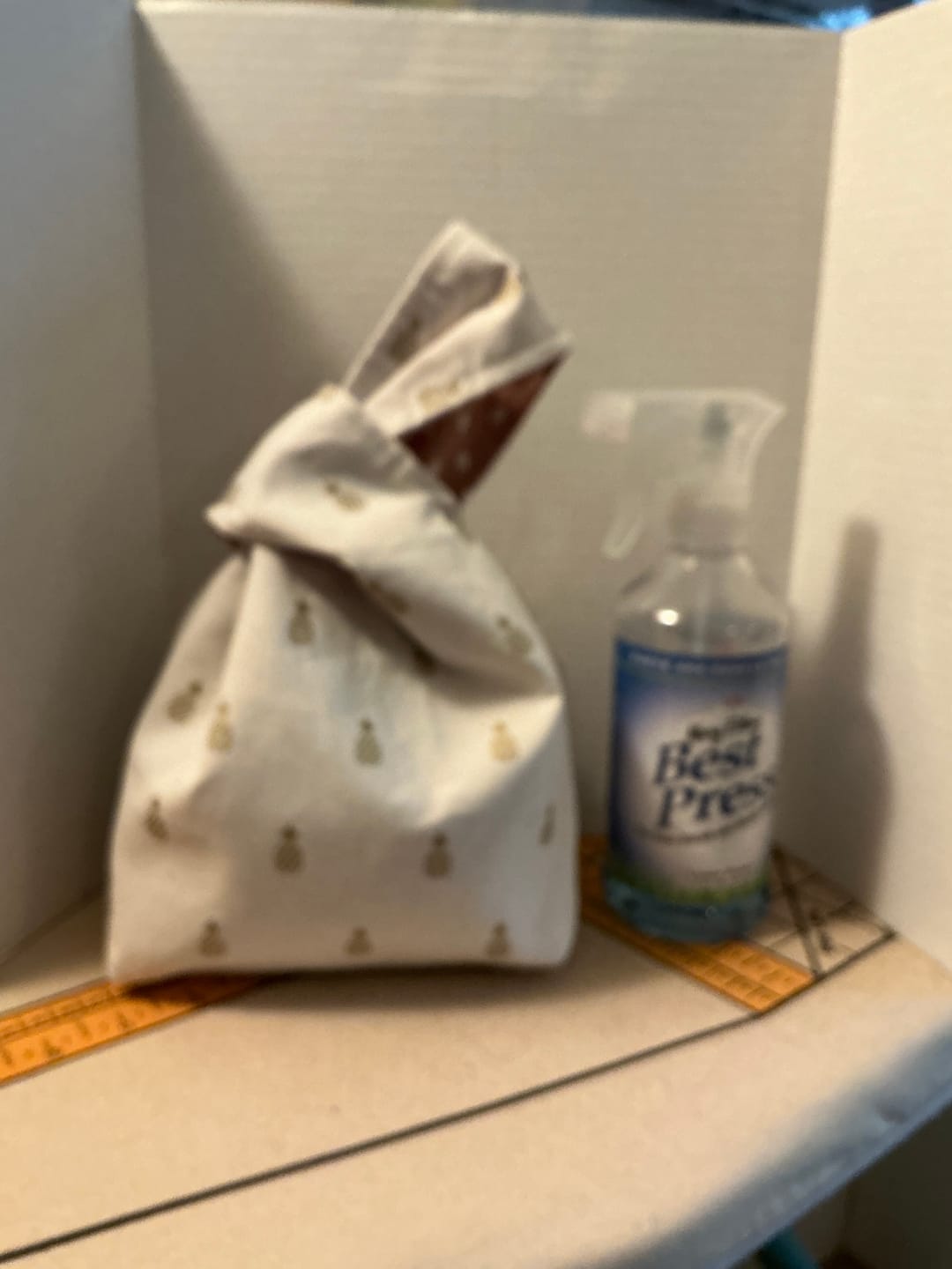 Customer photo review of Reversible Japanese Knot Bag Pattern