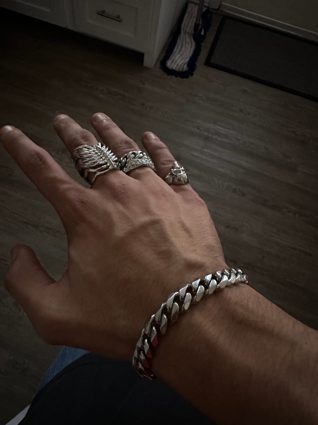 Customer photo review of RIBCAGE RING
