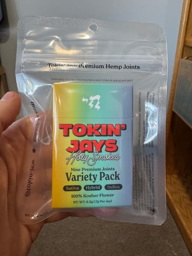 Customer photo review of Tokin' Jays Variety Pack