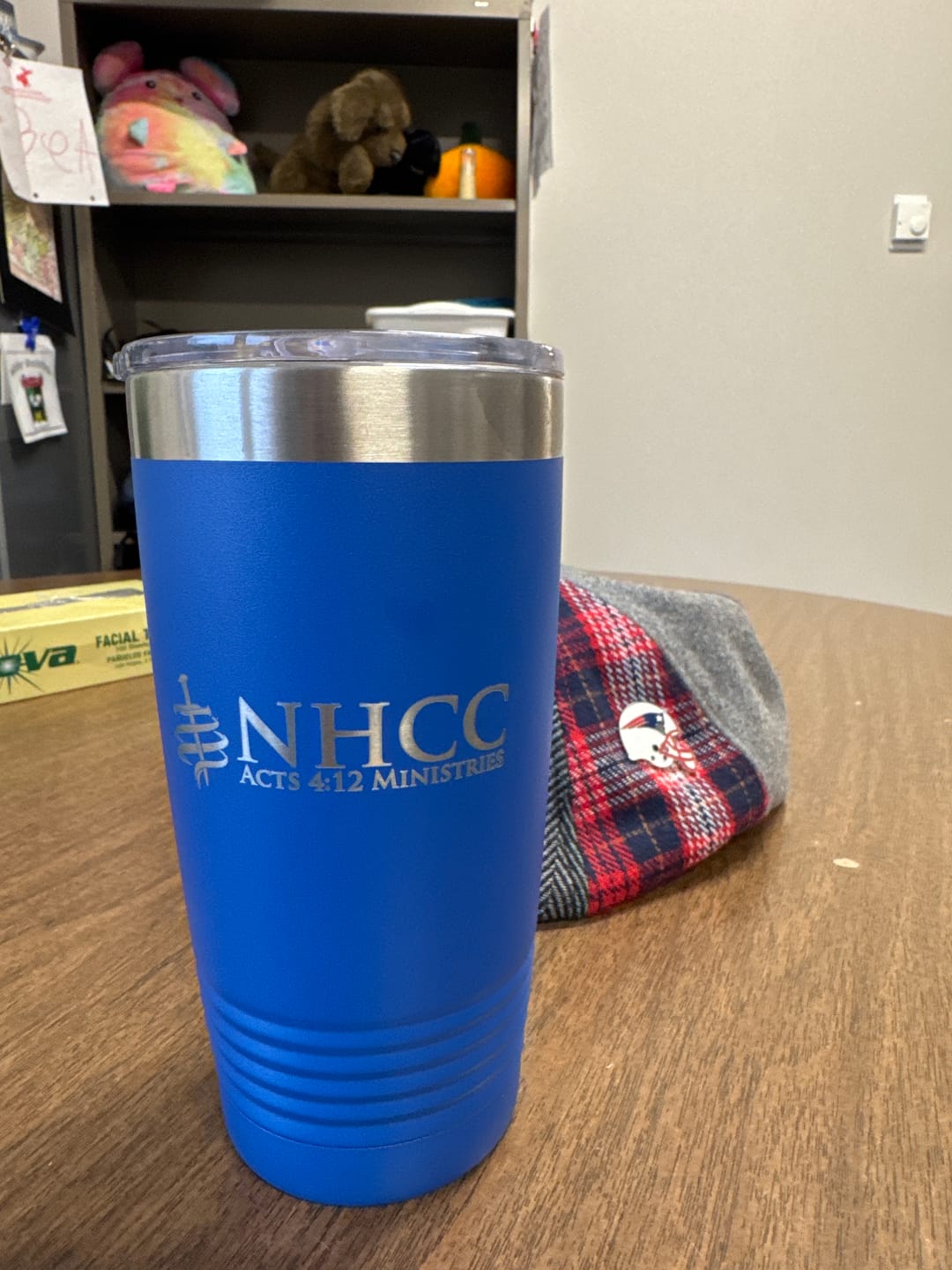Customer photo review of (12) 20 oz. Custom Engraved Tumblers