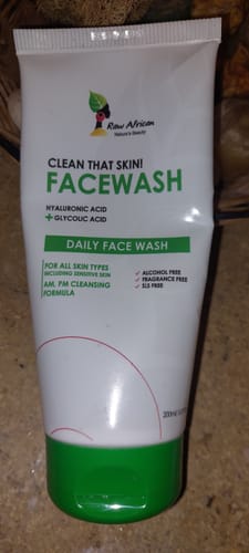 Customer photo review of Face Wash