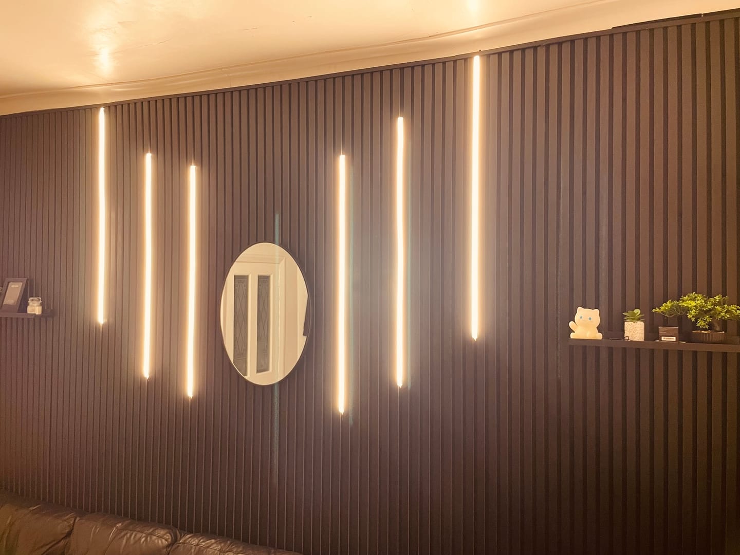 Customer photo review of Premium Acoustic Wall Panels - Black