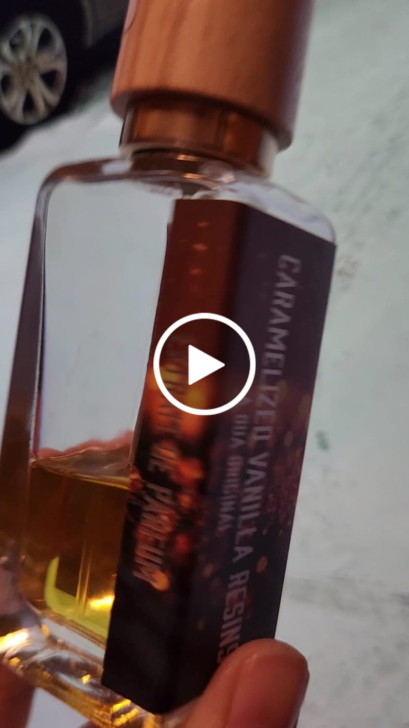 Customer video review of Caramelized Vanilla Resins