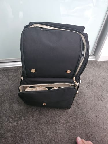 Customer photo review of LuxeLittleOne™ Luxury Baby Bag