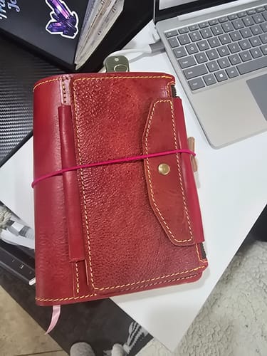 Customer photo review of ApplePig Mix Traveler's Notebook