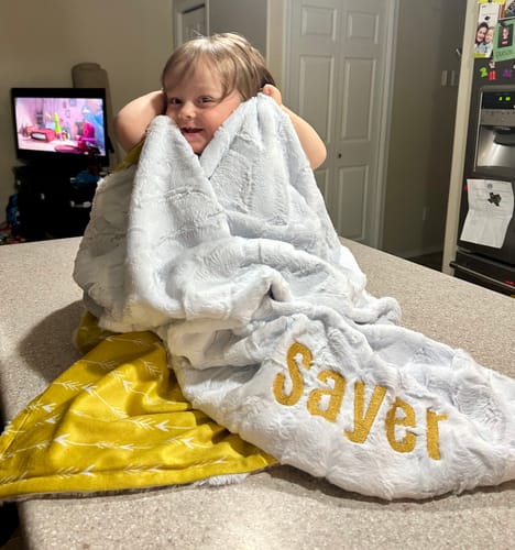 Customer photo review of Create - Designer Blanket