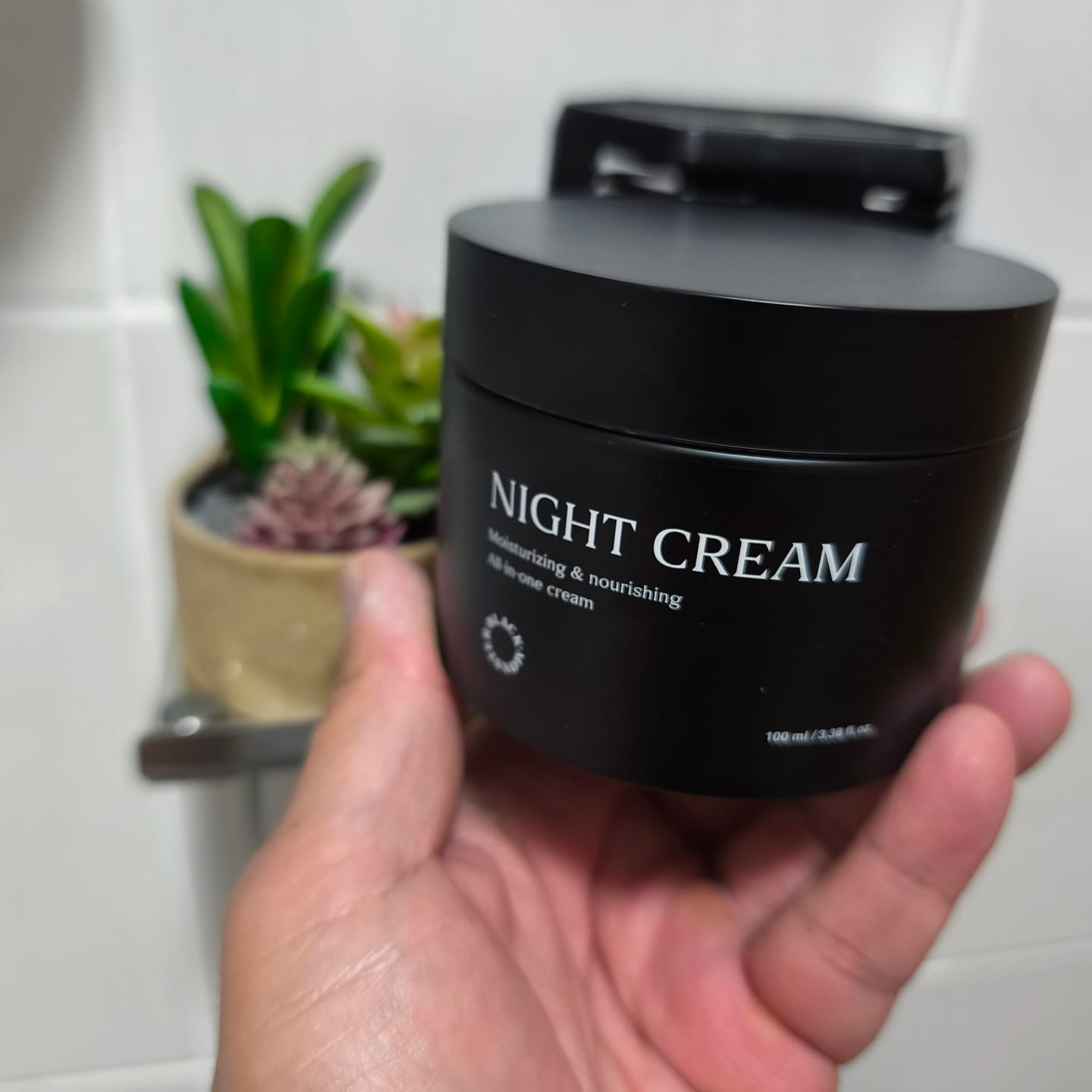 Customer photo review of Night Moisture Cream | Restore Skin Radiance