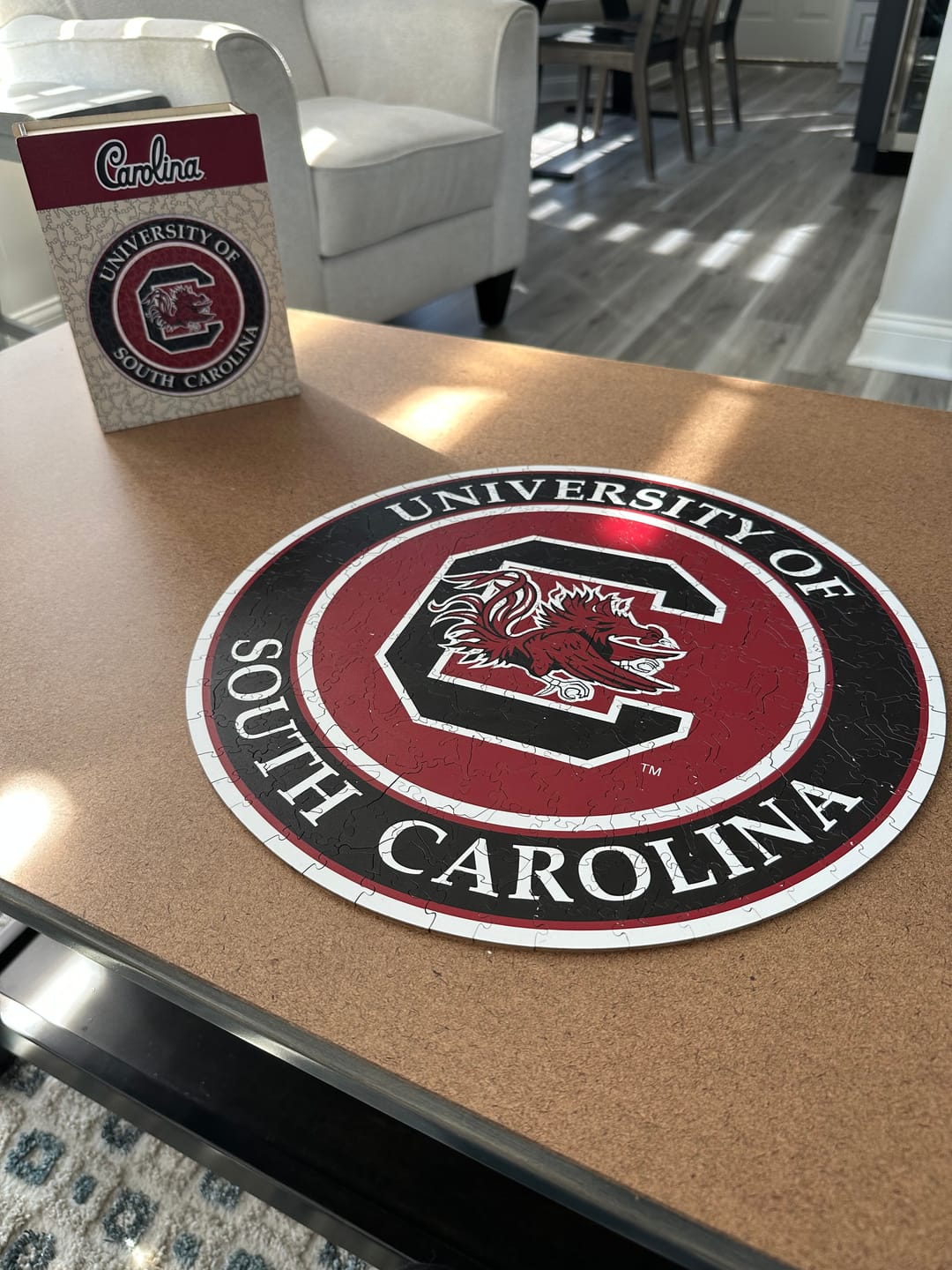 Customer photo review of University of South Carolina - Wooden Puzzle