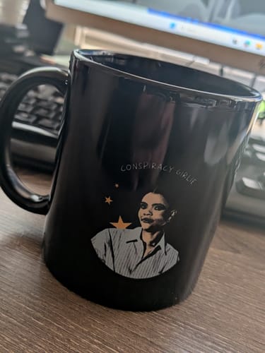 Customer photo review of Conspiracy Girlie Mug