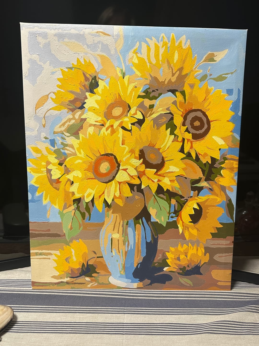 Customer photo review of Vase of Golden Blooms