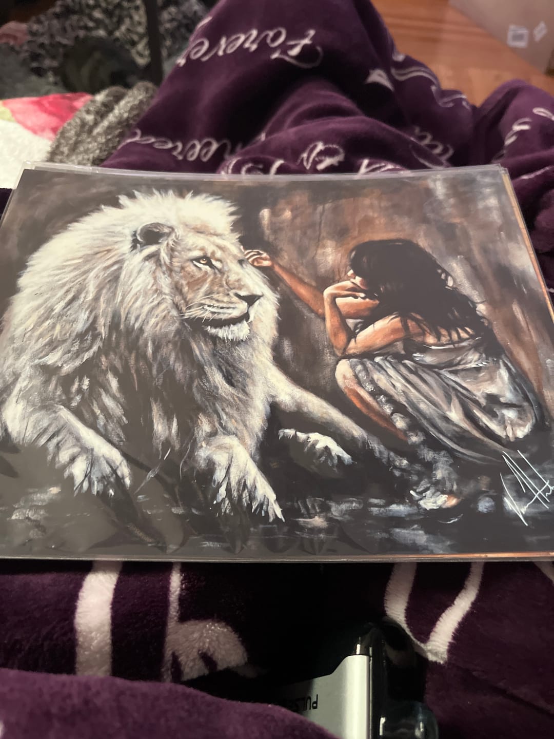 Customer photo review of Intimacy with God - Brown Background