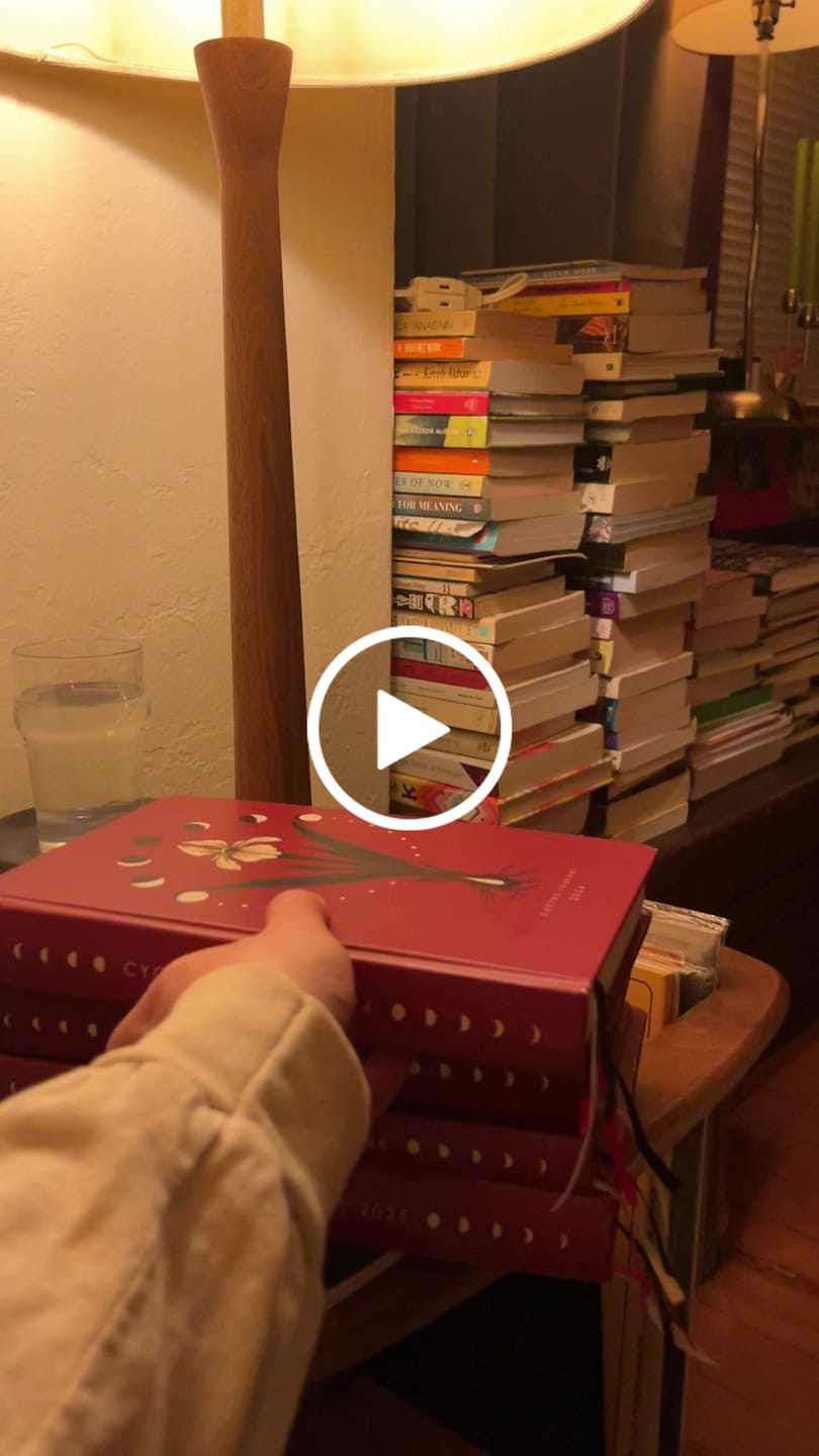 Customer video review of Cycles Journal® 2026: Lunar Planner & Cycle Tracker for Whole-Body Awareness — more than just menstrual — mental, hormonal, peri/menopausal, emotional & beyond