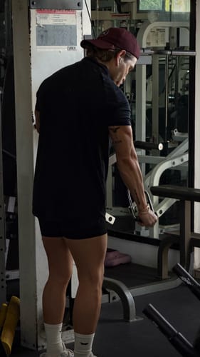 Customer photo review of Training Sport Tee - Black