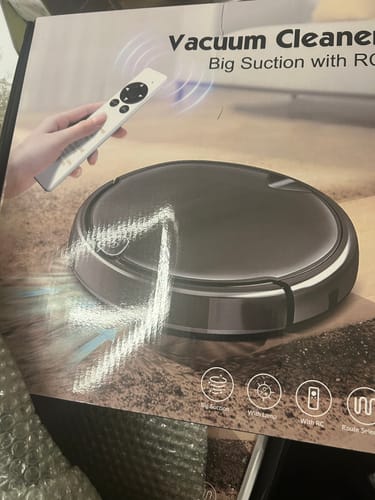 Customer photo review of HOME BUDDY –  3 in 1 Saugroboter mit Wischfunktion