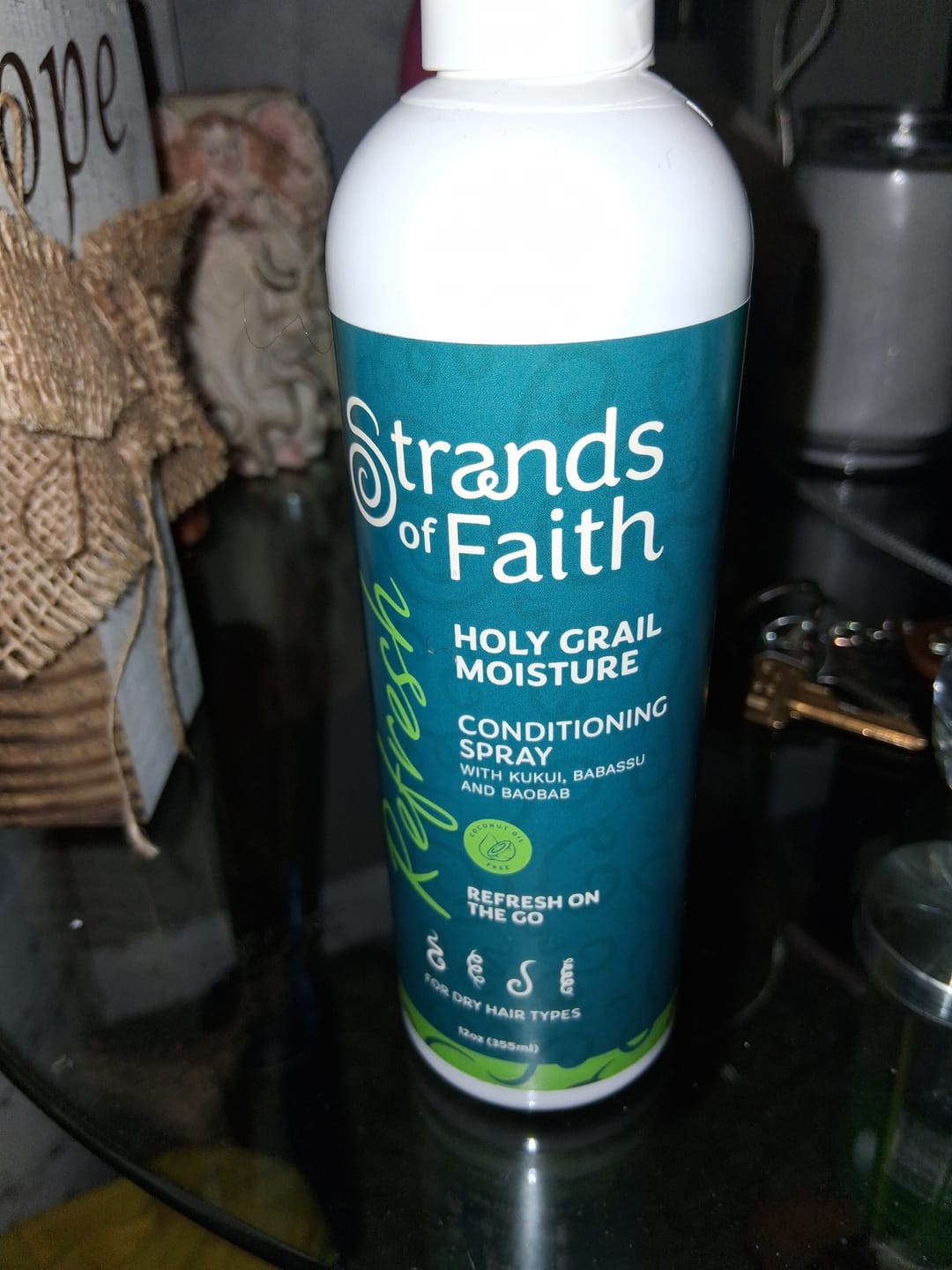 Customer photo review of REFRESH CONDITIONING SPRAY