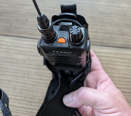 Customer photo review of Radio Pouch Baofeng/Pofung Small GRIDLOK