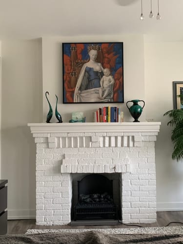 Customer photo review of Madonna Surrounded by Seraphim and Cherubim | Jean Fouquet | c. 1455