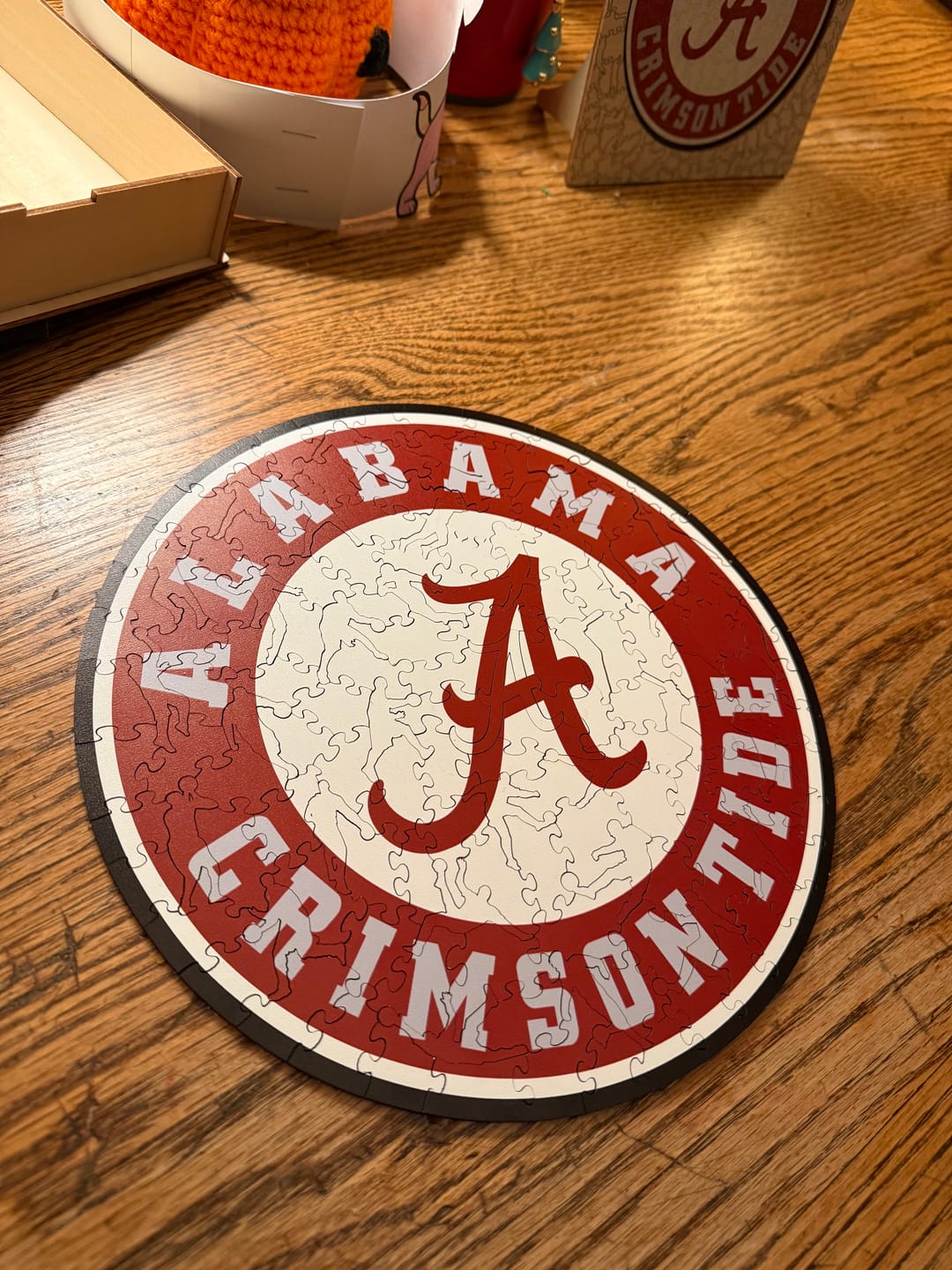 Customer photo review of University of Alabama - Wooden Puzzle