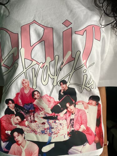 Customer photo review of SKZ 'DO IT' Shirt Limited Edition