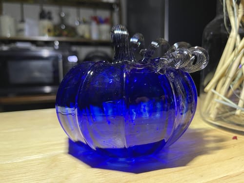 Customer photo review of Cobalt Pumpkin