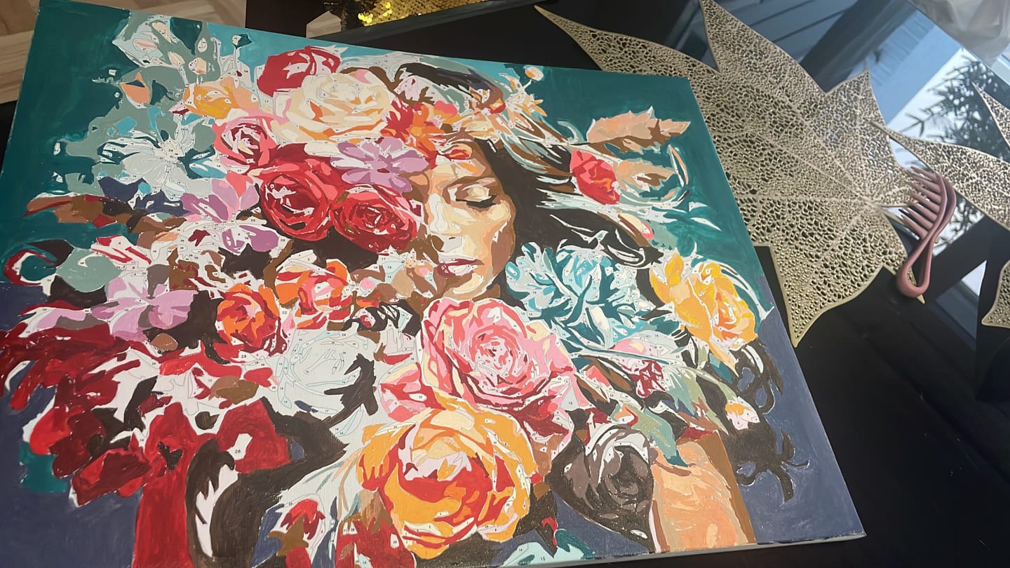 Customer photo review of Floral Embrace
