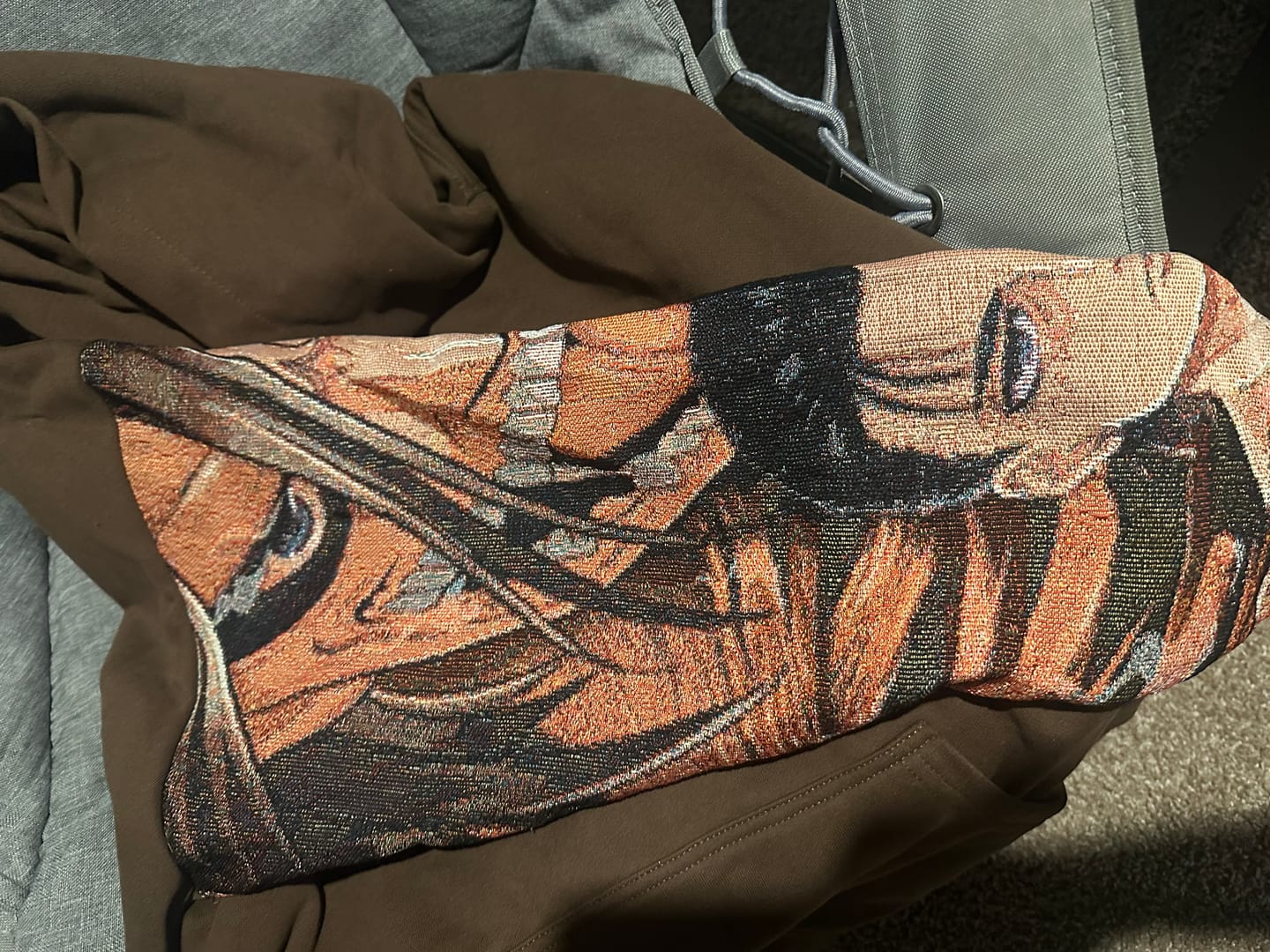 Customer photo review of Eren Tapestry Hoodie