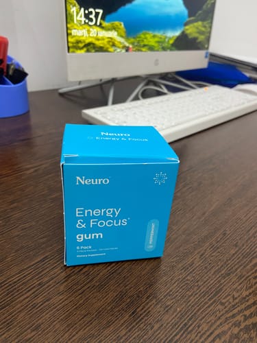 Customer photo review of Energy & Focus Gum