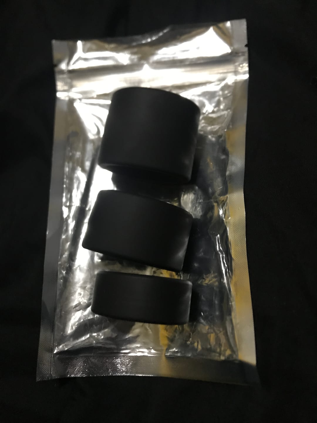 Customer photo review of Ball Stretcher Pack - 3 sizes